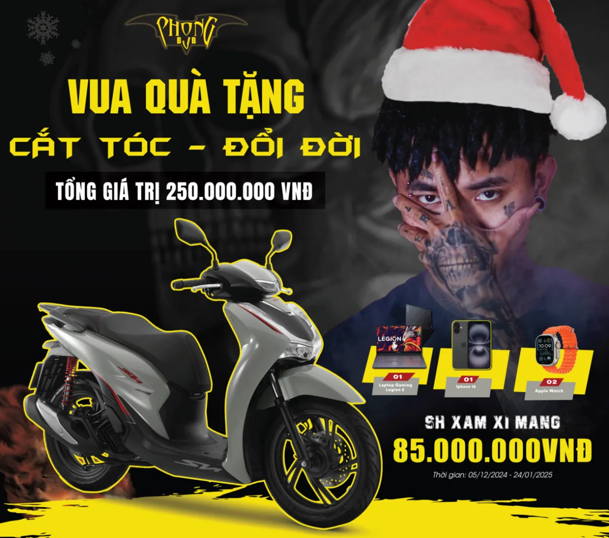 Vua Quà Tặng 2024 - Cắt Tóc Đổi Đời, Làm Đẹp Đổi Vận