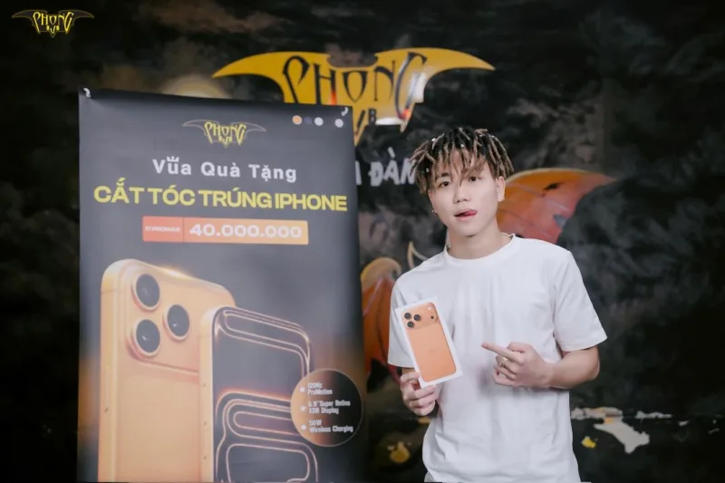 Làm sao để được bốc thăm IPHONE 17 PROMAX tại Phong BvB ??